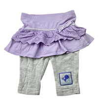 Load image into Gallery viewer, Girls Baby Baby, all-in-one leggings / skirt, GUC, size 000,  