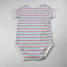 Load image into Gallery viewer, Girls Target, soft cotton bodysuit / romper, flower, EUC, size 00,  