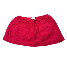 Load image into Gallery viewer, Girls Carter's, pink cotton skirt, built-in nappy cover, GUC, size 0,  