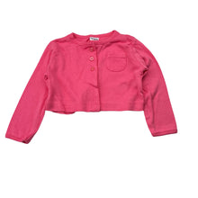 Load image into Gallery viewer, Girls Carter's, cotton button-up long sleeve top, EUC, size 6 months,  