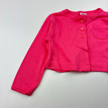 Load image into Gallery viewer, Girls Carter's, cotton button-up long sleeve top, EUC, size 6 months,  