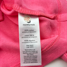Load image into Gallery viewer, Girls Carter's, cotton button-up long sleeve top, EUC, size 6 months,  