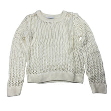 Load image into Gallery viewer, Girls Mango, cream knit lightweight sweater, GUC, size 8,  
