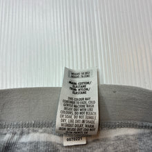 Load image into Gallery viewer, Unisex Bonds, grey &amp; white stripe leggings / bottoms, GUC, size 0,  