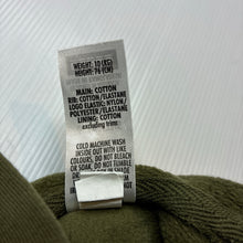 Load image into Gallery viewer, Unisex Bonds, khaki fleece lined zip hoodie sweater, GUC, size 0,  
