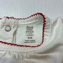 Load image into Gallery viewer, Girls Carter's, embroidered cotton tee / top giraffe, FUC, size 0,  