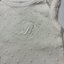 Load image into Gallery viewer, Girls Bebe by Minihaha, white cotton sleeveless top, EUC, size 0000,  