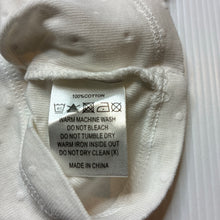 Load image into Gallery viewer, Girls Bebe by Minihaha, white cotton sleeveless top, EUC, size 0000,  