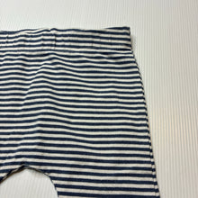 Load image into Gallery viewer, Unisex Anko, striped stretchy leggings / bottoms, FUC, size 00,  