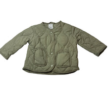 Load image into Gallery viewer, Unisex Baby Berry, quilted lightweight jacket / coat, GUC, size 0,  