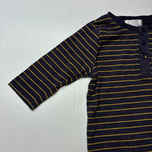 Load image into Gallery viewer, Boys Pumpkin Patch, soft feel cotton henley top, GUC, size 000,  