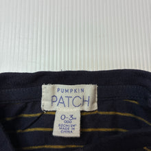 Load image into Gallery viewer, Boys Pumpkin Patch, soft feel cotton henley top, GUC, size 000,  