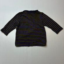 Load image into Gallery viewer, Boys Pumpkin Patch, soft feel cotton henley top, GUC, size 000,  