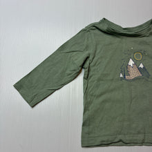 Load image into Gallery viewer, Boys Target, organic cotton long sleeve tee / top, GUC, size 00,  