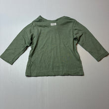 Load image into Gallery viewer, Boys Target, organic cotton long sleeve tee / top, GUC, size 00,  