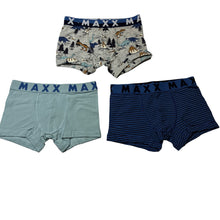 Load image into Gallery viewer, Boys MAXX, set of 3 boxer shorts, EUC, size 6-8,  