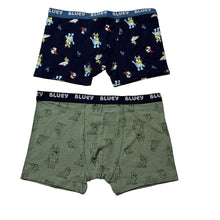 Load image into Gallery viewer, Boys Bluey, set of 2 boxer shorts, EUC, size 6-8,  