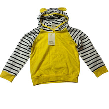 Load image into Gallery viewer, Boys KIDS TALES, stretchy long sleeve hooded top, small marks, FUC, size 2,  