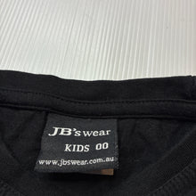 Load image into Gallery viewer, Boys JB's Wear, black cotton tee / top, GUC, size 00,  