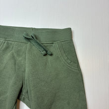 Load image into Gallery viewer, Unisex Anko, green fleece lined track pants, elasticated, GUC, size 0,  