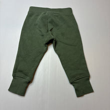 Load image into Gallery viewer, Unisex Anko, green fleece lined track pants, elasticated, GUC, size 0,  
