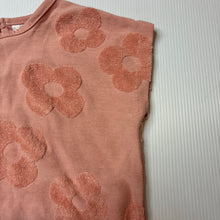Load image into Gallery viewer, Girls Baby Berry, pink floral romper, EUC, size 0,  