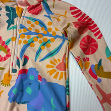 Load image into Gallery viewer, Girls B&amp;L, x Ellie Whittaker long sleeve swim one-piece, EUC, size 0,  