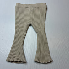 Load image into Gallery viewer, Girls Dymples, lightweight ribbed leggings / bottoms, GUC, size 0,  