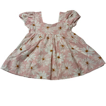 Load image into Gallery viewer, Girls lightweight, floral short sleeve top, EUC, size 0,  