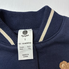 Load image into Gallery viewer, Boys Dymples, varisty style sweater / jacket, EUC, size 1,  