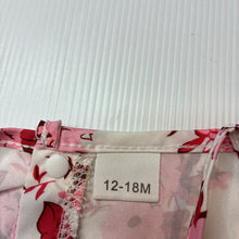 Load image into Gallery viewer, Girls lightweight, floral summer romper, EUC, size 1,  