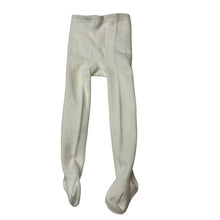 Load image into Gallery viewer, Girls white, stretchy stockings / tights, FUC, size 000-00,  