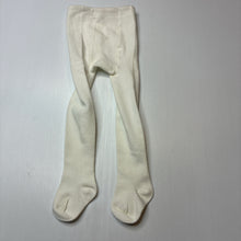 Load image into Gallery viewer, Girls white, stretchy stockings / tights, FUC, size 000-00,  