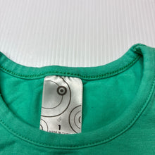 Load image into Gallery viewer, Girls Target, green stretchy singlet / tank top, GUC, size 1,  