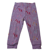 Load image into Gallery viewer, Girls Sprout, purple pyjama pants / bottoms, unicorns, EUC, size 1,  