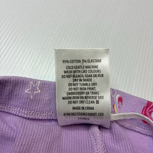 Load image into Gallery viewer, Girls Sprout, purple pyjama pants / bottoms, unicorns, EUC, size 1,  