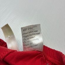 Load image into Gallery viewer, Boys Dymples, red cotton shorts, elasticated, FUC, size 1,  