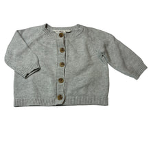 Load image into Gallery viewer, Unisex Cotton On, organic cotton knit cardigan / sweater, GUC, size 00,  