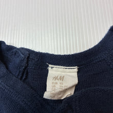 Load image into Gallery viewer, Girls H&amp;M, lightweight knit cotton long sleeve top, FUC, size 2,  