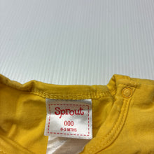 Load image into Gallery viewer, Unisex Sprout, stretchy bodysuit / romper, EUC, size 000,  