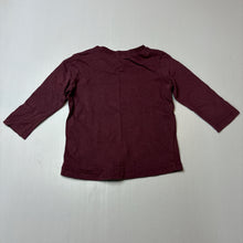 Load image into Gallery viewer, Boys Cotton On, cotton long sleeve tee / top, rabbit, GUC, size 0,  