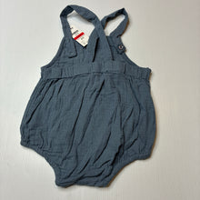 Load image into Gallery viewer, Unisex Baby Berry, crinkle cotton summer romper, NEW, size 1,  
