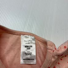 Load image into Gallery viewer, Girls Tiny Little Wonders, cotton tee / top, bird, EUC, size 0000,  