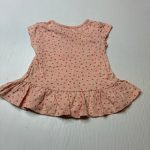 Load image into Gallery viewer, Girls Tiny Little Wonders, cotton tee / top, bird, EUC, size 0000,  