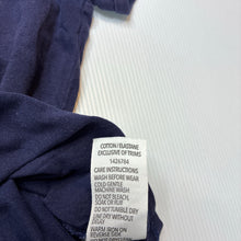 Load image into Gallery viewer, Boys Dymples, navy stretchy tee / top, GUC, size 2,  