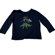 Load image into Gallery viewer, Boys Anko, embroidered cotton long sleeve top, dinosaurs, GUC, size 2,  