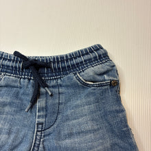 Load image into Gallery viewer, Boys Breakers, stretch denim shorts, elasticated, FUC, size 1,  
