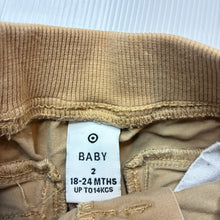 Load image into Gallery viewer, Boys Target, stretch cotton shorts, elasticated, FUC, size 2,  