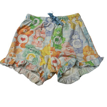 Load image into Gallery viewer, Girls Cotton On, Care Bears soft feel pyjama shorts, elasticated, wash fade, FUC, size 7,  