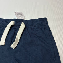 Load image into Gallery viewer, Boys Kids &amp; Co, navy cotton shorts, elasticated, NEW, size 4,  